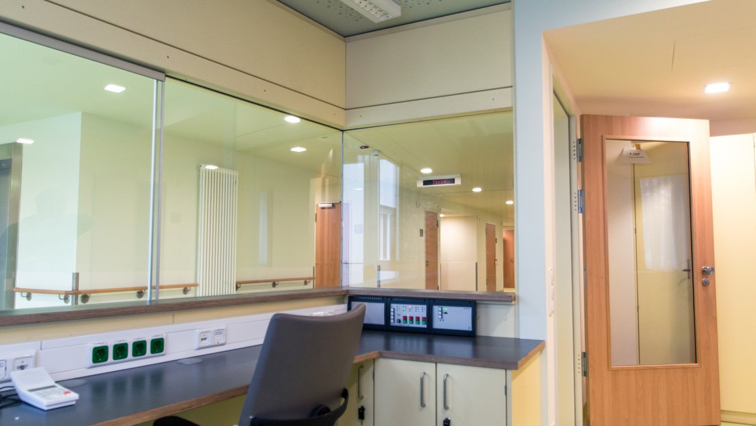 Schwesternzimmer im St.Marien Krankenhaus in Dresden.