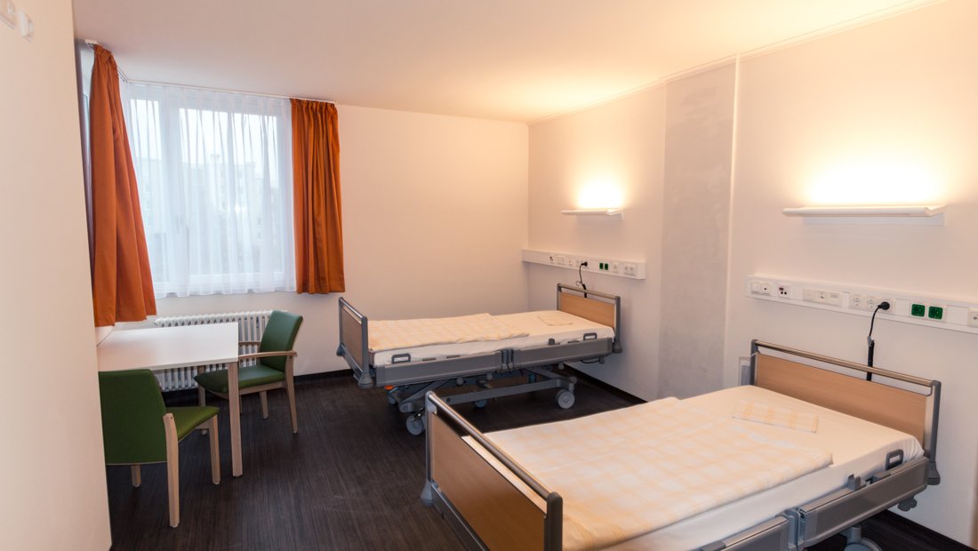 Zweibettzimmer im St.Marien Krankenhaus in Dresden,