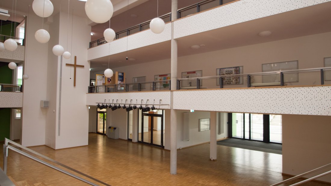 Aula in der Christlichen Schule Dresden