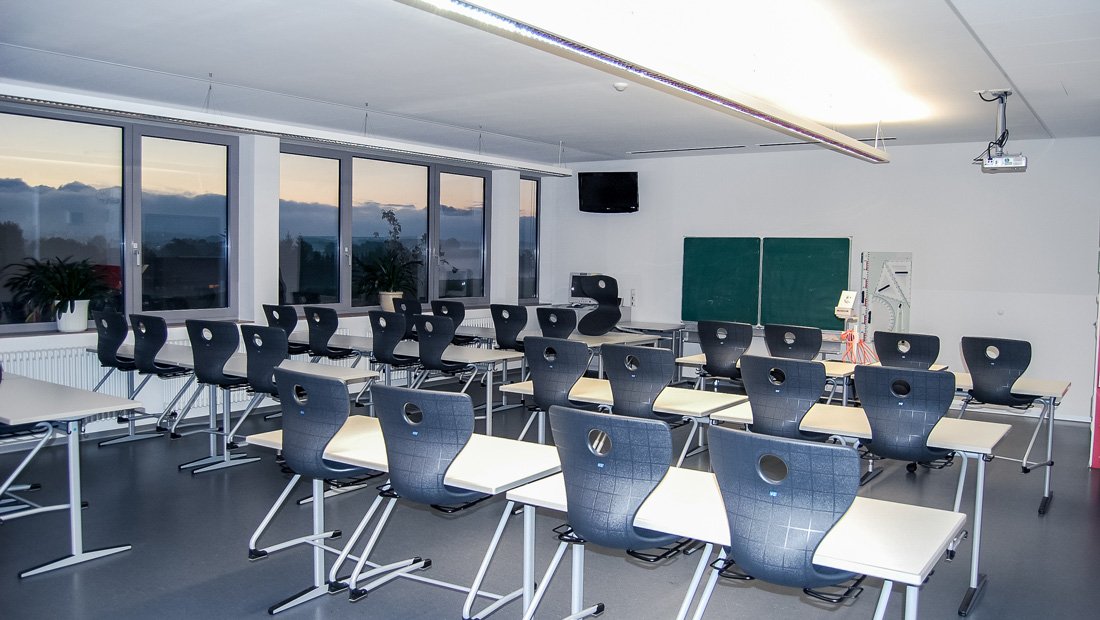 Klassenraum Gymnasium Großröhrsdorf