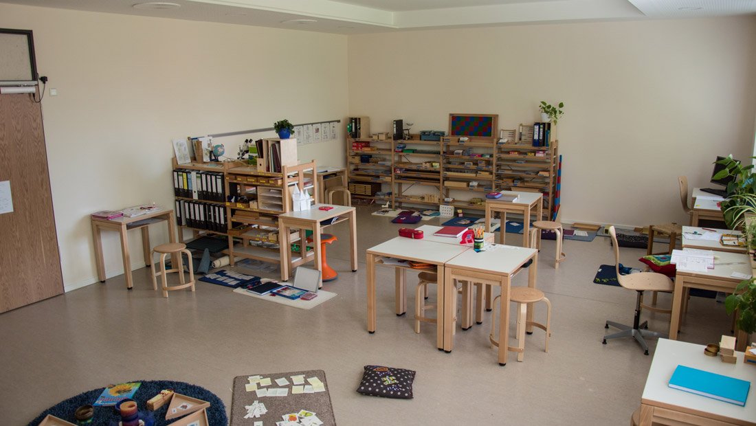 Klassenzimmer SRH Montessori Grundschule Dresden